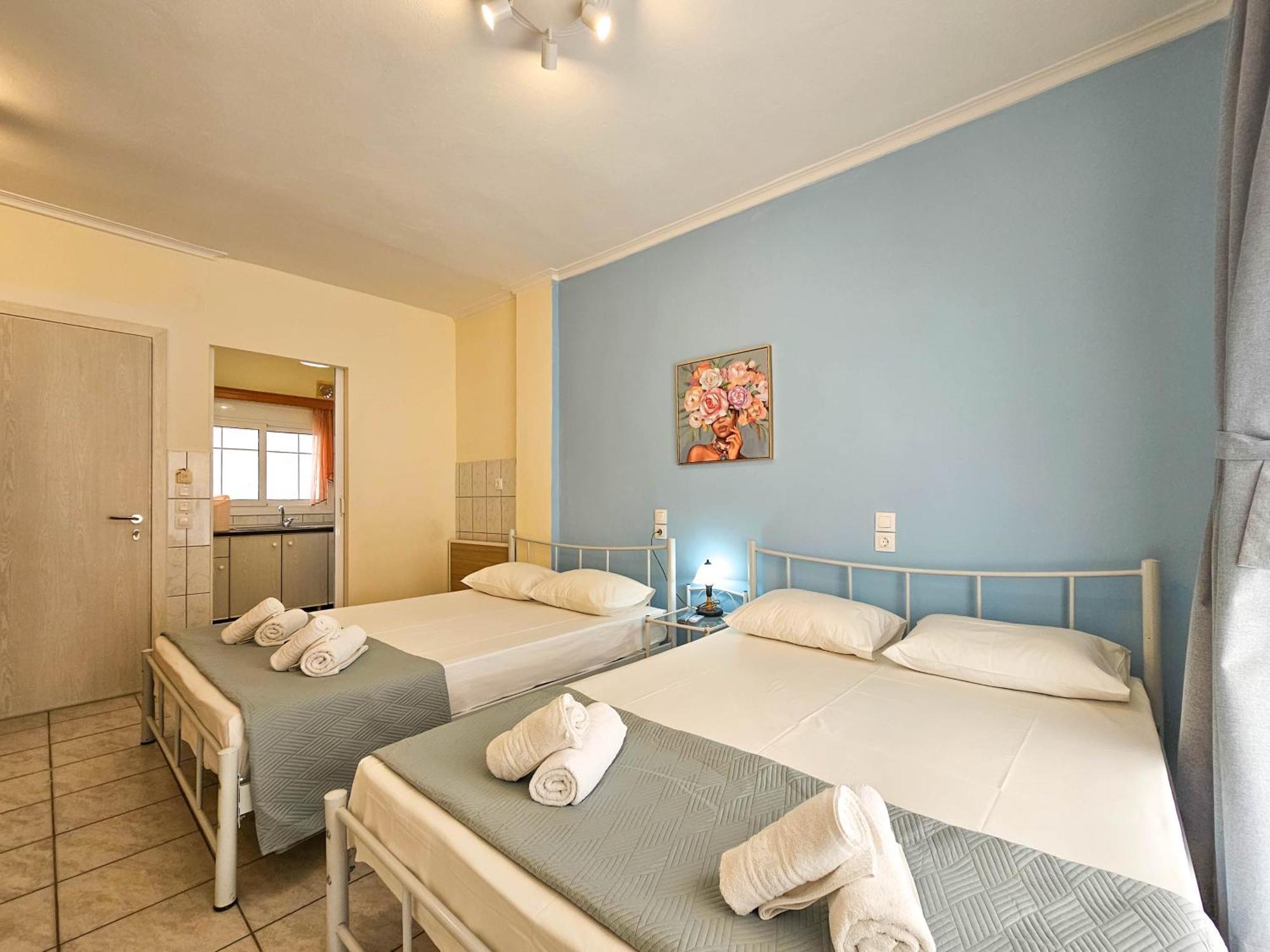 Chariclia Hotel Paralía Dış mekan fotoğraf
